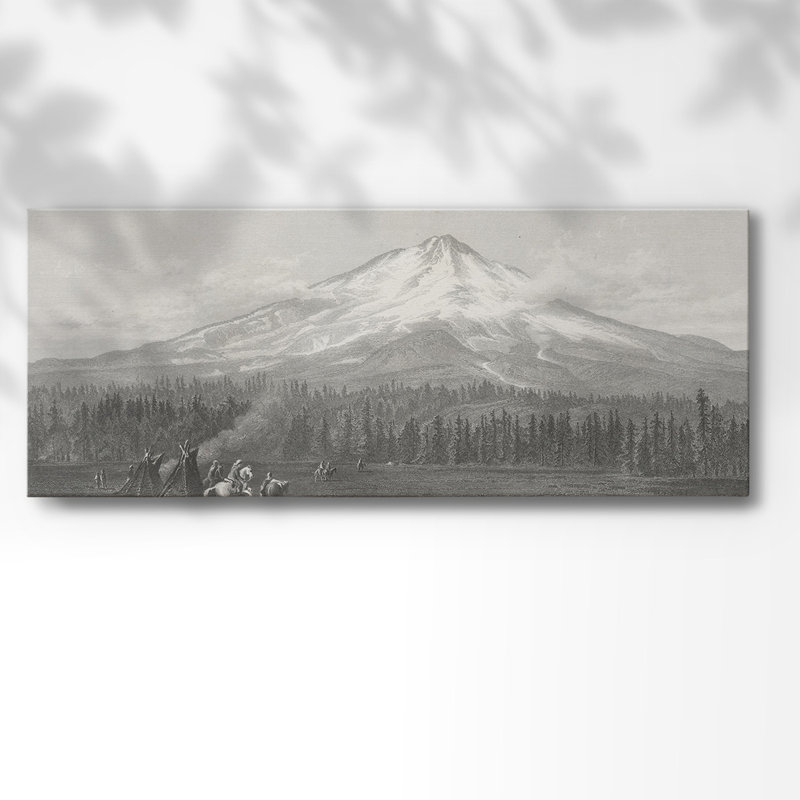 " Mount Shasta ", 24" H x 60" W x 1.5" D
