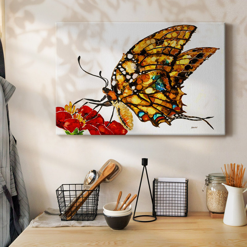 Toile tendue Wings II-Gallery, H 8 po x l 12 po