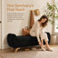 Banc de lit de 145 cm (57 po) en velours côtelé, au design moderne, avec rangement intégré-1643692540-1643692543