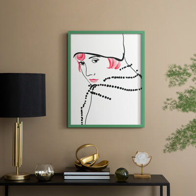 BlossomIV Framed Print - Solid Wood