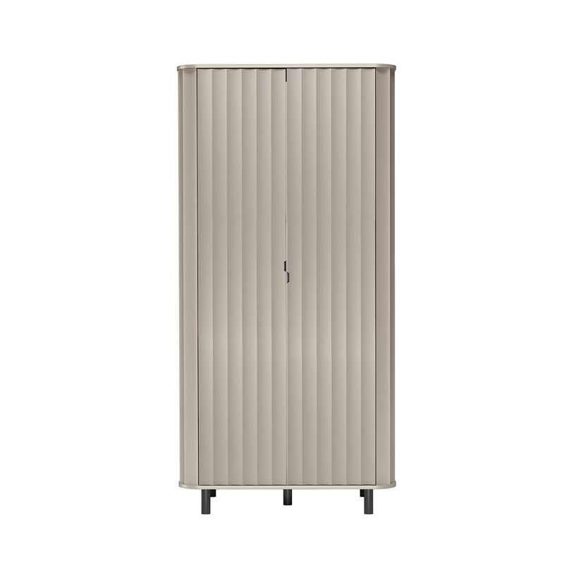 NOVARA 8 wardrobe 2-door, clay grey