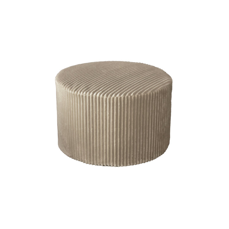 Velours côtelé rembourré en velours côtelé - Polyuréthane sans assemblage polyvalent pour des sièges supplémentaires dans un décor moderne Revêtement compact de couleur compacte
