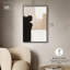 Décoration murale neutre sur toile beige et noir I -1863695510-1863695509