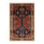 Tapis art déco brun lavable à la machine-1981033598