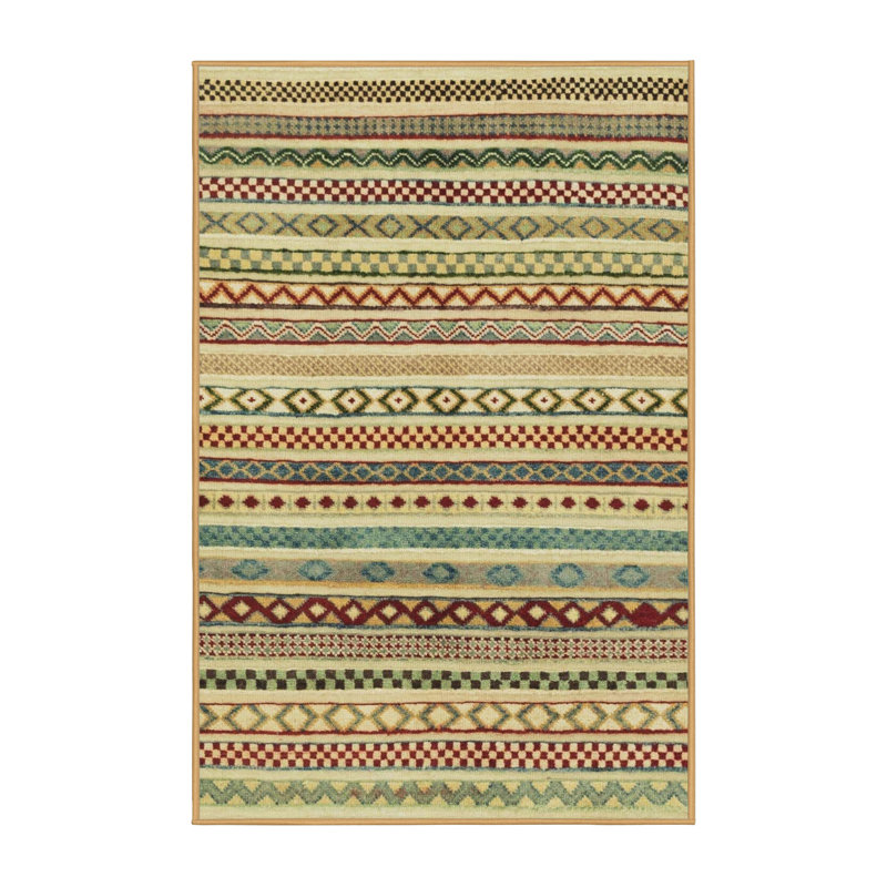Abstract Indoor Rug, Rectangle 8' x 10'
