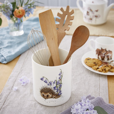 Classic Wrendale Designs  - Utensil Jar (Hedgehog)
