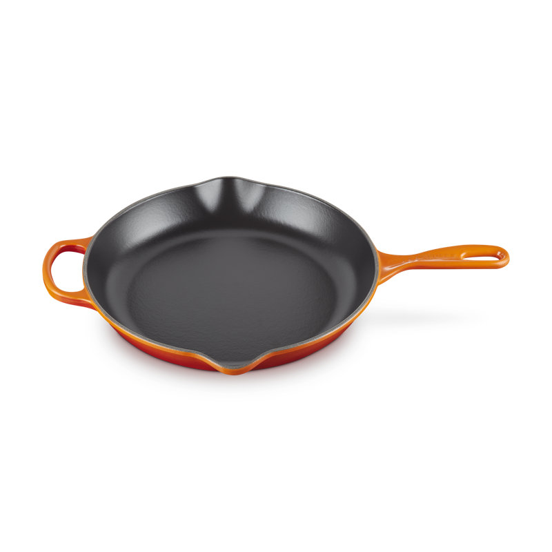 Le Creuset Enameled Cast Iron Skillet, Flame