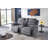 Upholstered Power Reclining Loveseat With Storage Console, USB Ports-1477616142