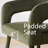 24" Velvet Counter Height Bar Stool With Gold Footrest-2145503557