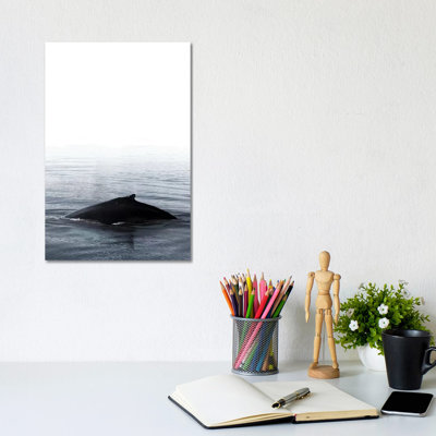 Whale Song III Blue Iceland by Monika Strigel - Wrapped Canvas Print