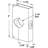 Prime-Line Brass Single Bore Hole Lock and Door Reinforcement Plate (Single Pack)-66239929-66239930