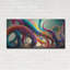 «Painterly Tentacles» par Luxe Portfolio de Beachcrest Home ™, art mural en métal, 48 po x 24 po