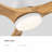 Jaustin 52'' Ceiling Fan with LED Lights-1446773645-1446042183