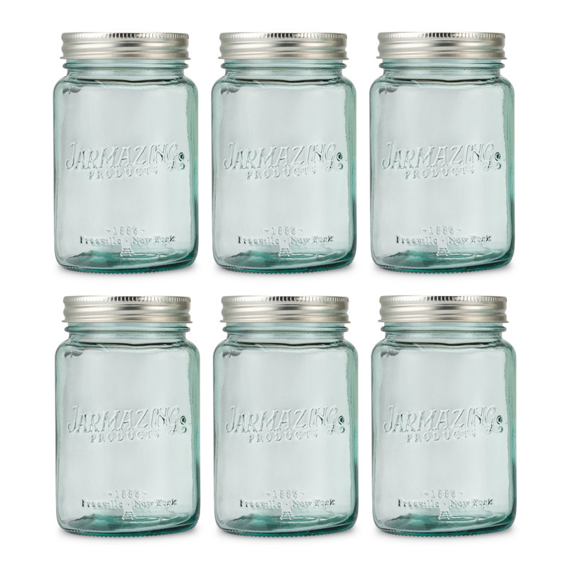 Glass Jar - Set of 6