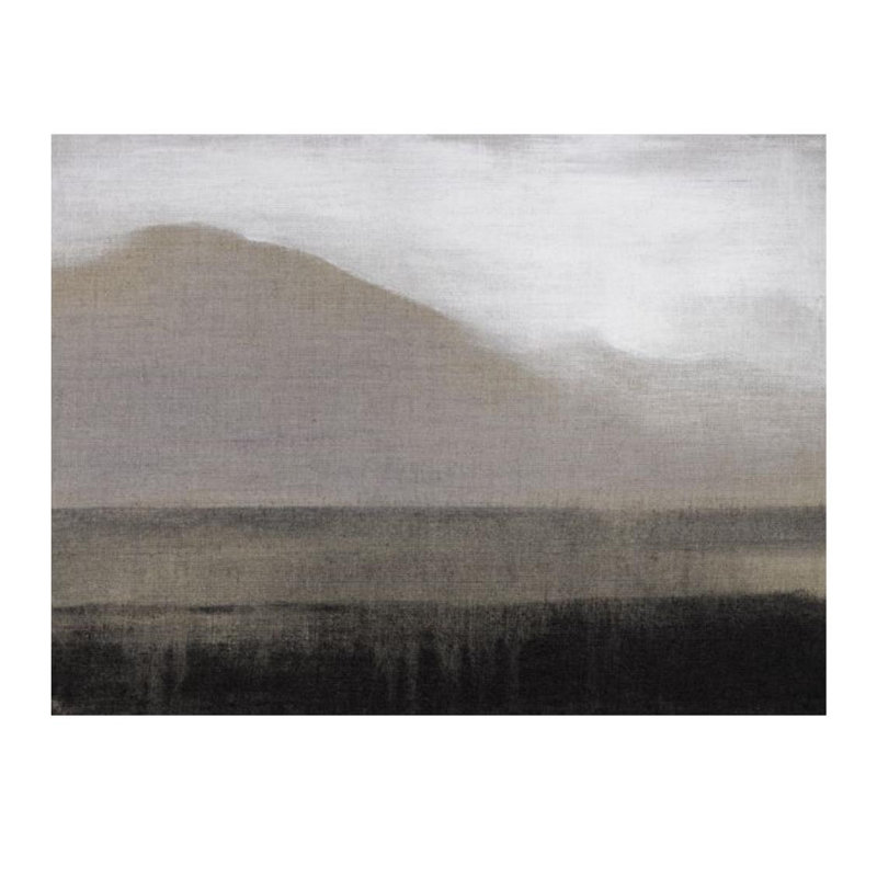 Sommet à la mer par Paul Ngo - impression, H 18 po x l 24 po x 1,5 po, Image au pinceau gel