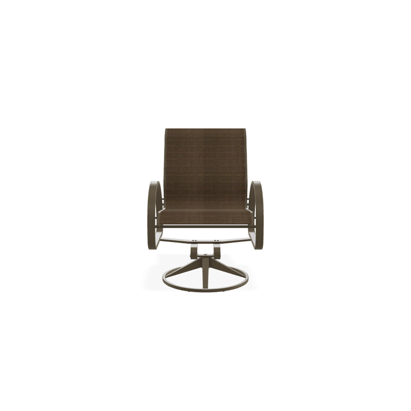 Fauteuil de patio pivotant Hiraku, Performance de l'écorce, Désert texturé