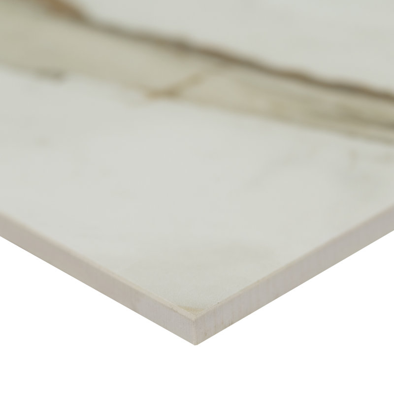 Palazza 12 in. x 24 in. Matte Porcelain Marble Look Floor and Wall Tile, Cielo Morado