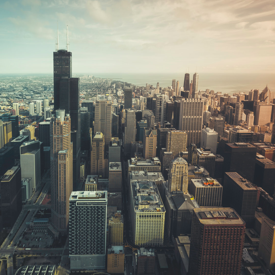 Finanzviertel, Chicago Loop - Leinwandbild