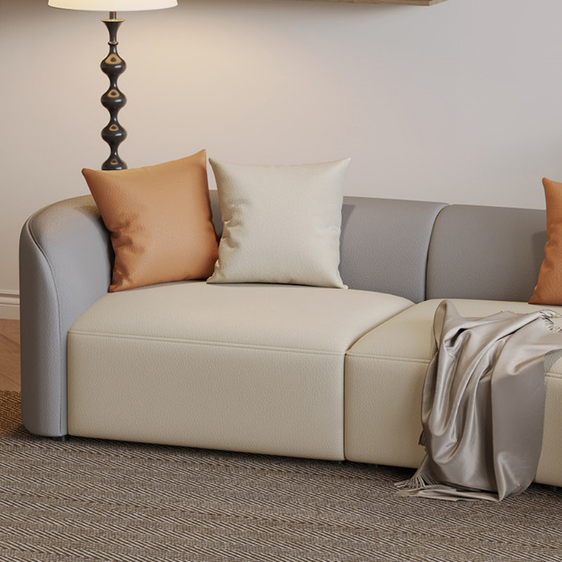 Simple Casual Creative Sofa, 27.5" H x 94.5" W x 35.4" D, 3