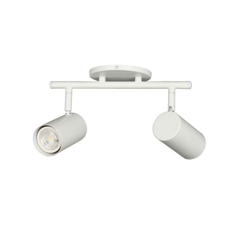 Taylor Track Light - 2 Light, Matte White