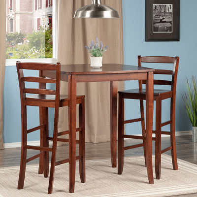 Walnut Four Leg Dining Set