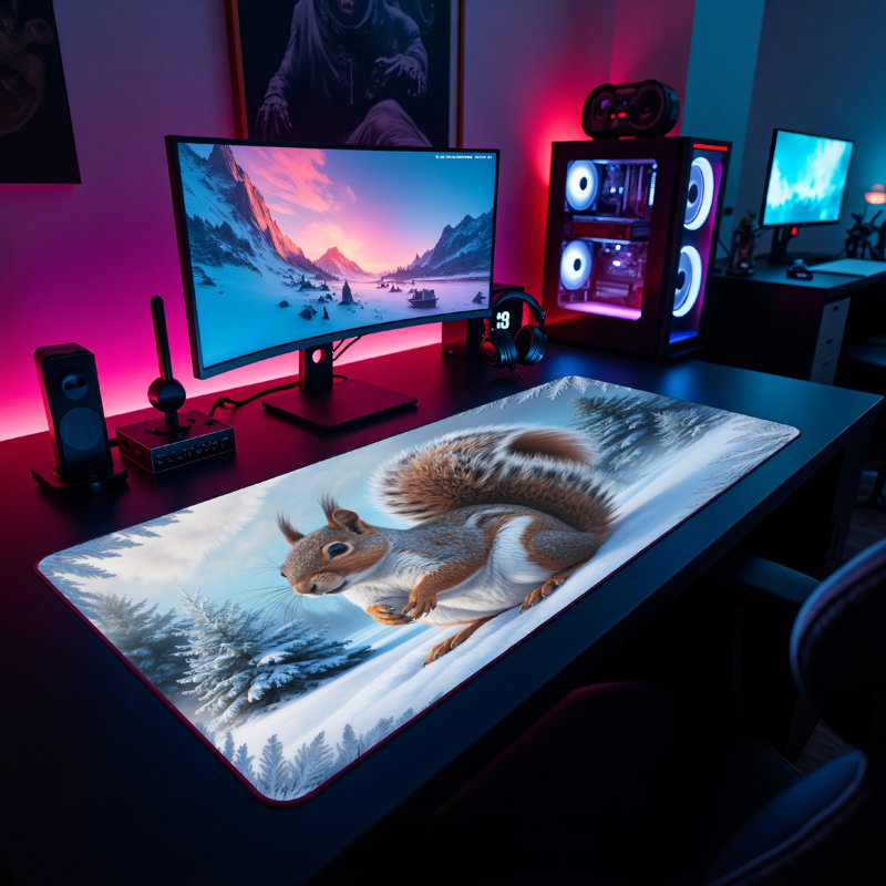 Polyester Desk Pad, 23.6x13.8