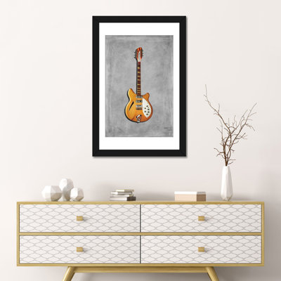 «Rickenbacker 360 12» par Mark Rogan, reproduction sur toile tendue