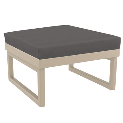 Lane Upholstered Outdoor Ottoman with Cushion