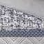 7 Piece King Comforter Navy - Luxury Bedding With Stripe, Pleated Pillows, Machine Washable , Embroidery Details,