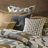 King Size Luxury Bedding Set, Polyester Jacquard, Modern Gold Design