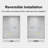 UKD07N Countess 56 to 60 in. x 60 in. H Semi-Frameless Double Sliding Shower Door in Chrome with 1/4 in. (6.35mm) Clear Glass-122140301-122140303