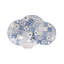 Anketell Porcelain China Dinnerware Set 24 Piece - Service for 6