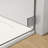 60 In. W X 76 In. H Single Sliding Frameless Shower Door/Enclosure In Brushed Nickel Finish With Clear Glass-122790636