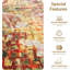 Modern Abstract Multicolor Area Rug with Vibrant Pattern for Living Room and Bedroom-1352481639