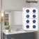 48'' W x 26'' H Surface Mount Frameless 3 Door Medicine Cabinet and 2 Adjustable Shelves