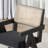 Rattan Dining Chair with Solid Wood Frame-499867112