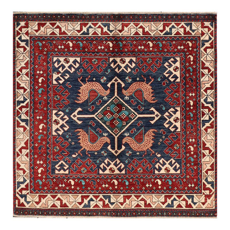 One-of-a-Kind 4'10" X 4'11" Area Rug