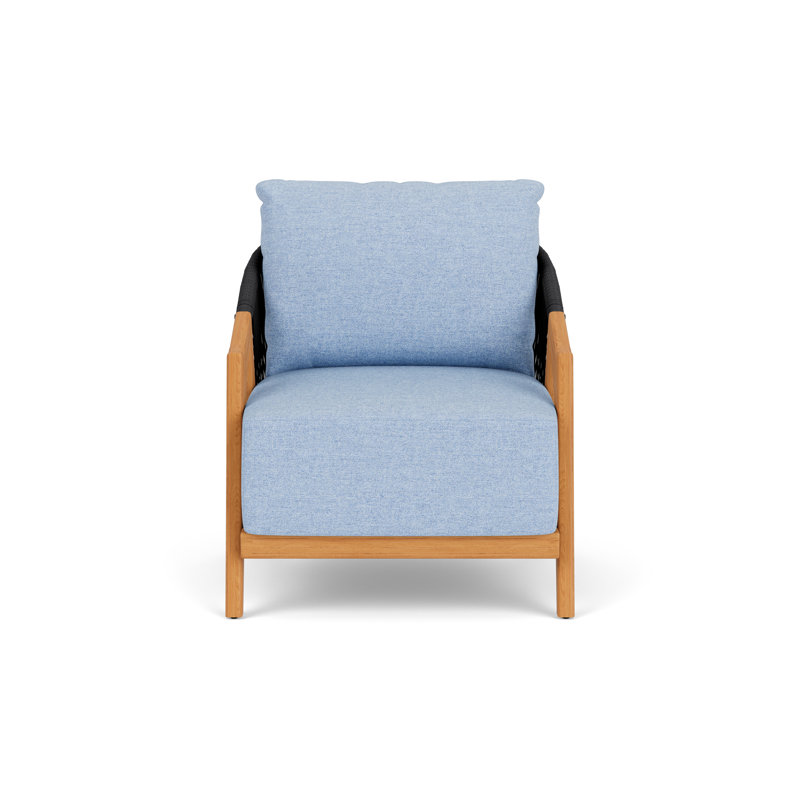 Alpine Outdoor Teak Lounge Chair, Demo Skyway