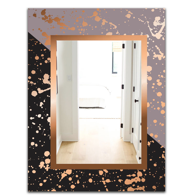 Miroir de coiffeuse Playful Glam, H 39,4 po x l 29,5 po