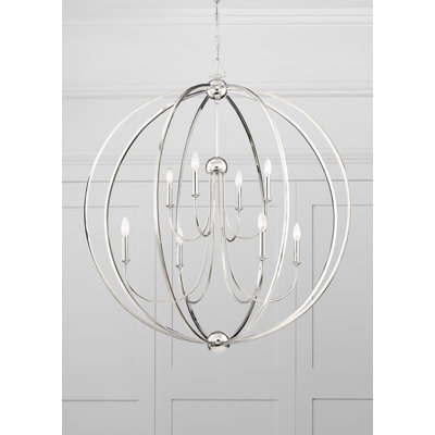Moriz 8 - Light Globe Chandelier