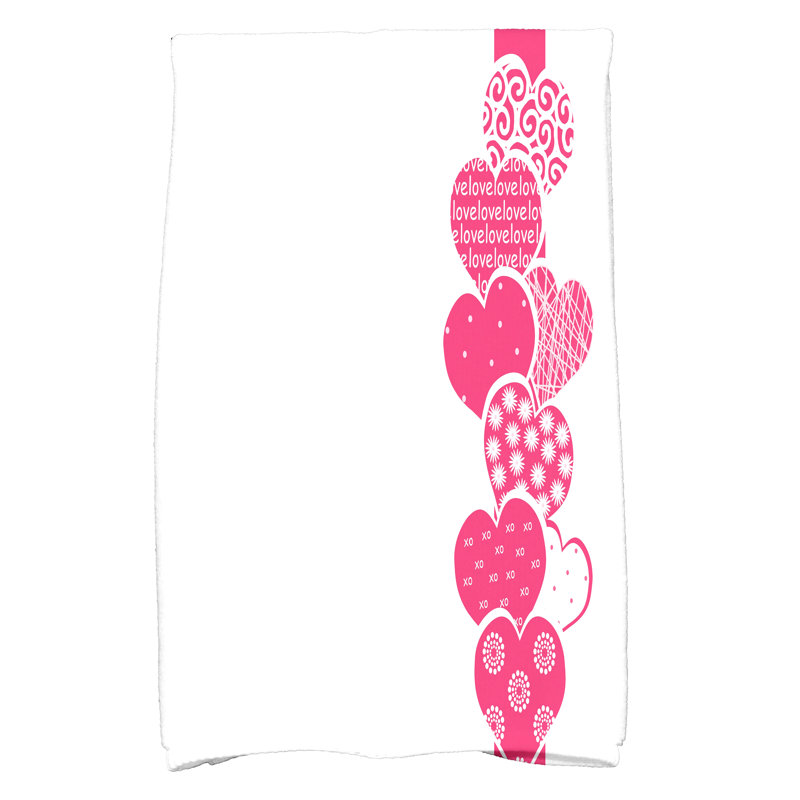 Tea Towel Kitchen Towel, Pink