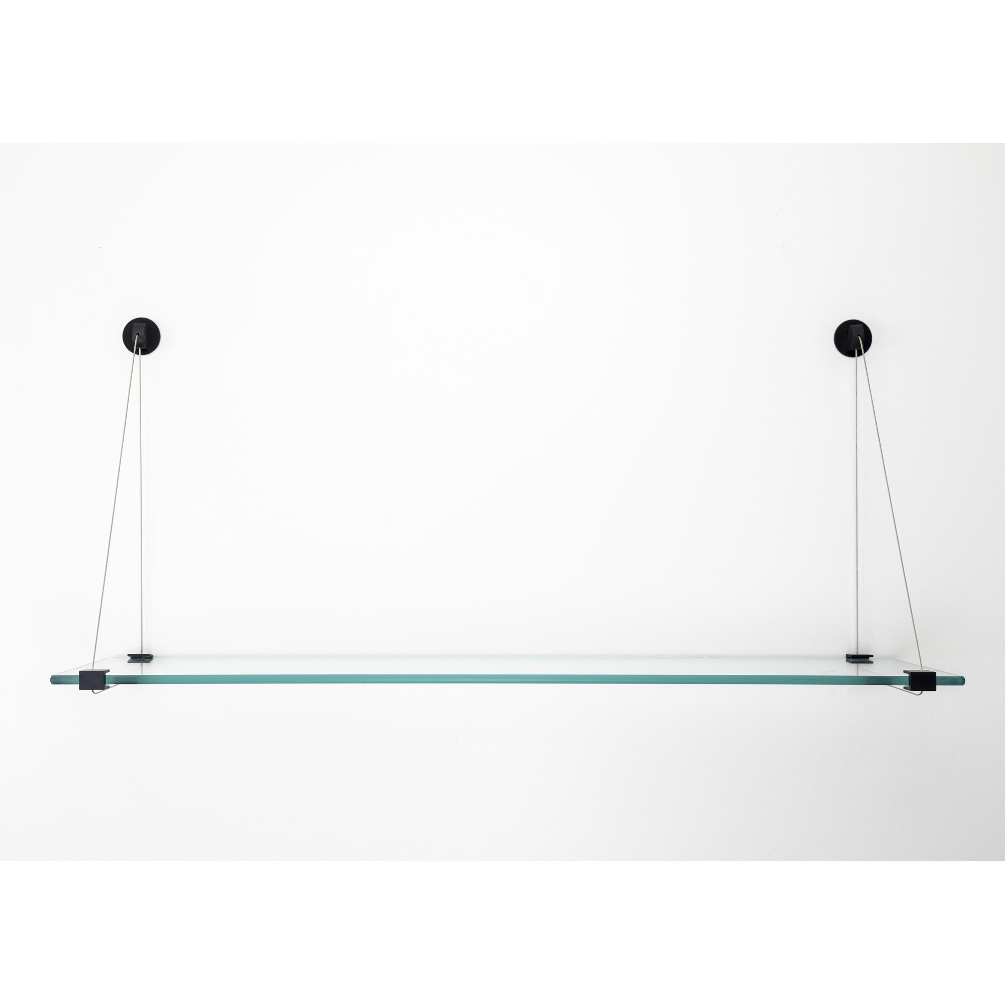 Earlham Bracket Shelf, Black, 16" H x 36" W x 8.5" D
