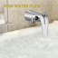 Bec de baignoire de salle de bain avec inverseur-98342035