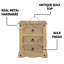 Mauldin 3 Drawer Bedside Table-123415020