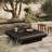 Ziven Outdoor Coffee Table-55.5"-Distressed Bronze