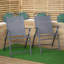 Outdoor Patio Dining Armchair-136357925