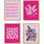 Howdy Pink Tiger Collages Shapes-97782344-97782343