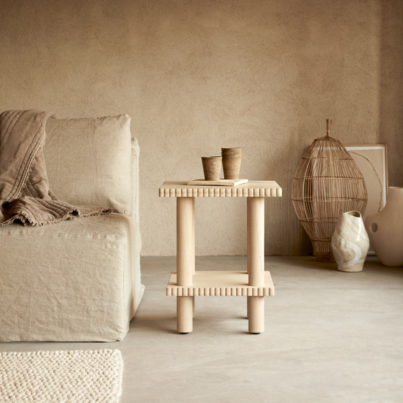 Mollie Solid Wood End Table