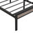 Metal Platform Bed Frame-1193477906
