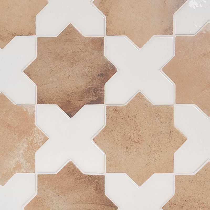 Bond Tile Souk Star-Crossed 6.1" x 11.9" Terracotta Look Porcelain Floor & Wall Tile (8.26 Sq. Ft. / Case)